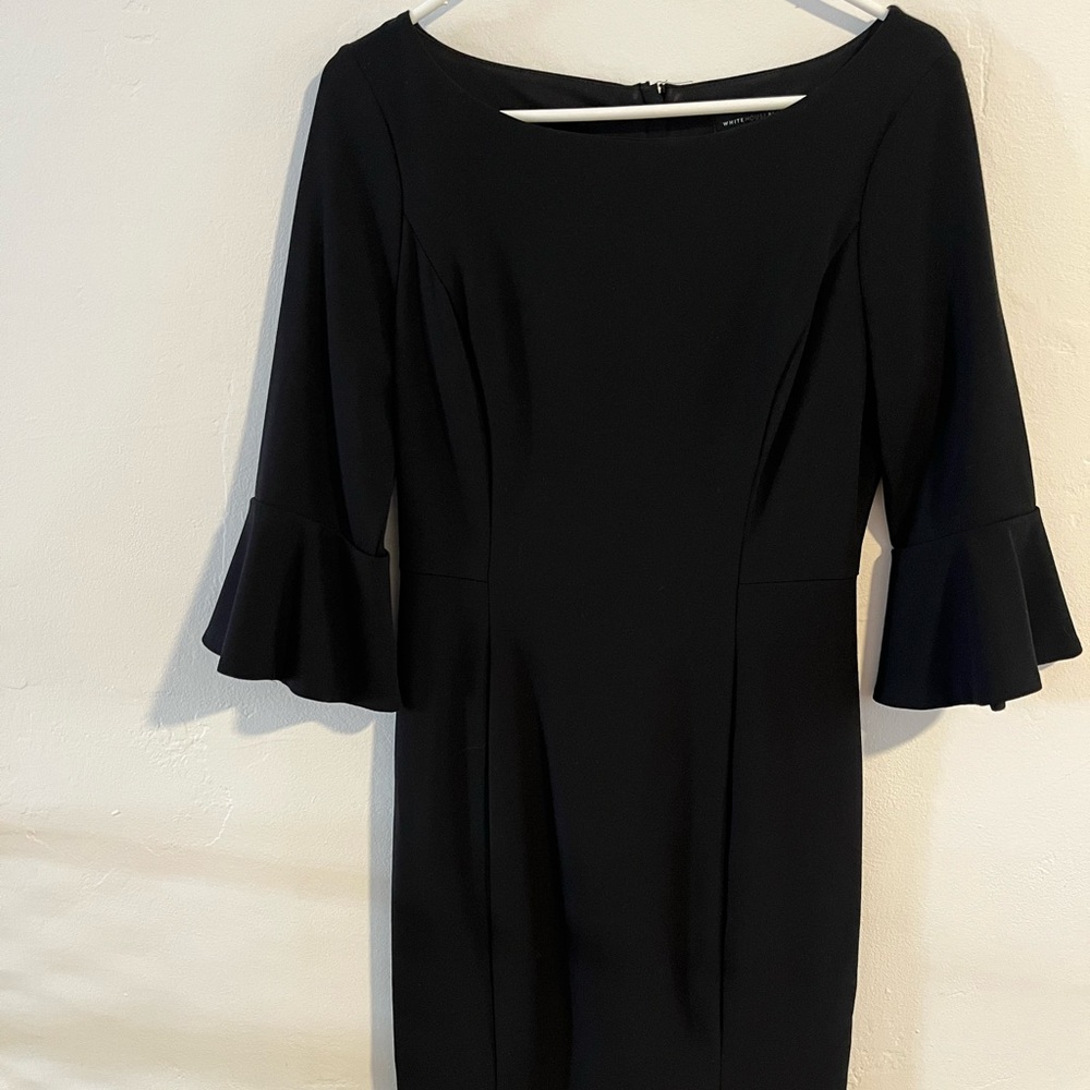 White House Black market black dress in size 4